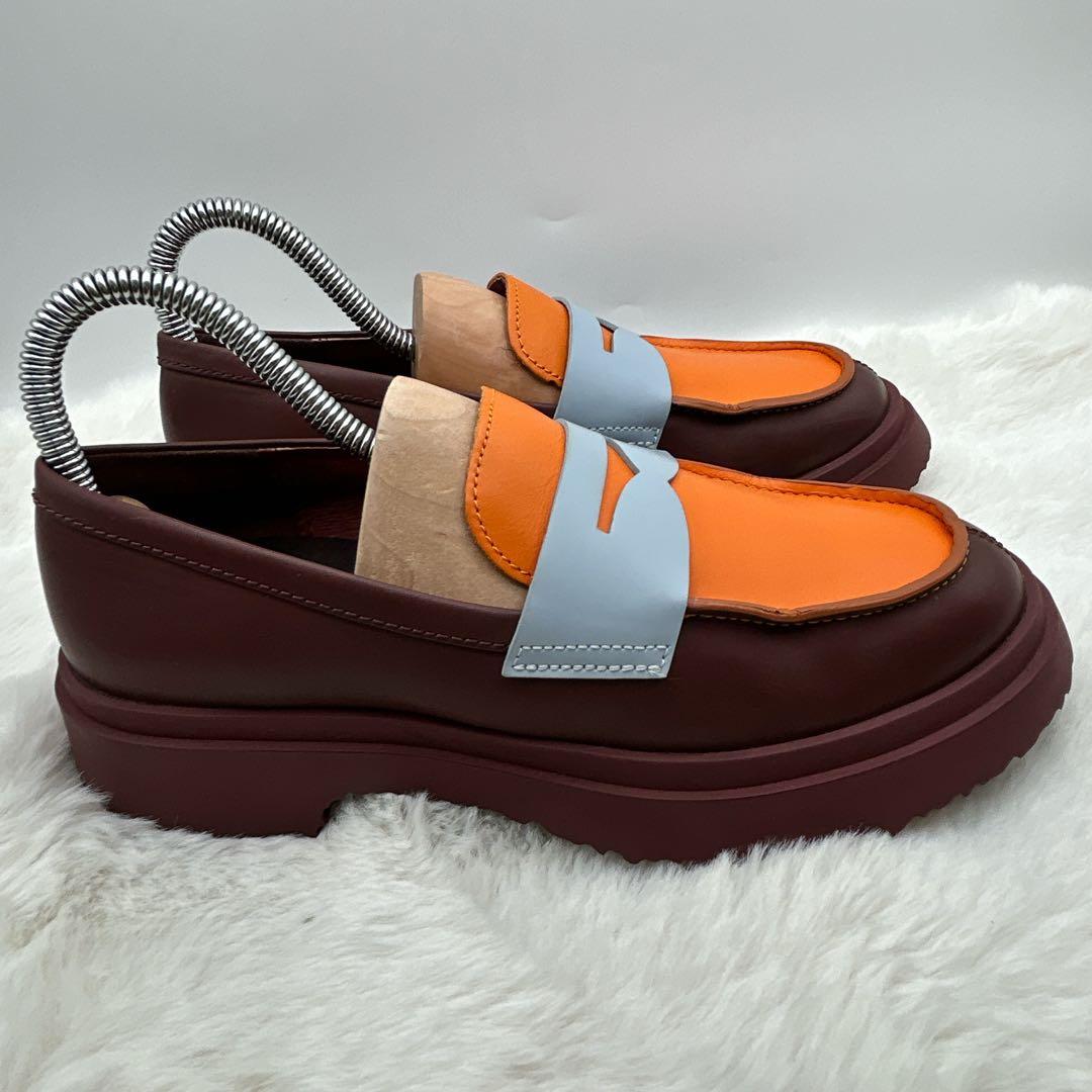【極美品】希少　レア　CAMPER ローファー Walden バイカラー