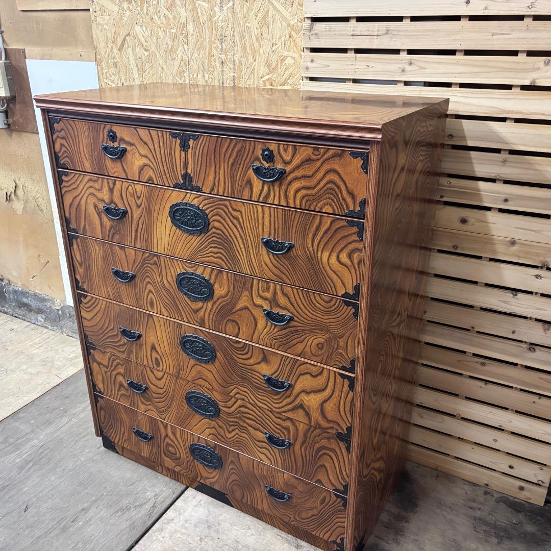 早い者勝ち‼️和箪笥　6段 和ダンス チェスト 引出し アンティーク レトロ