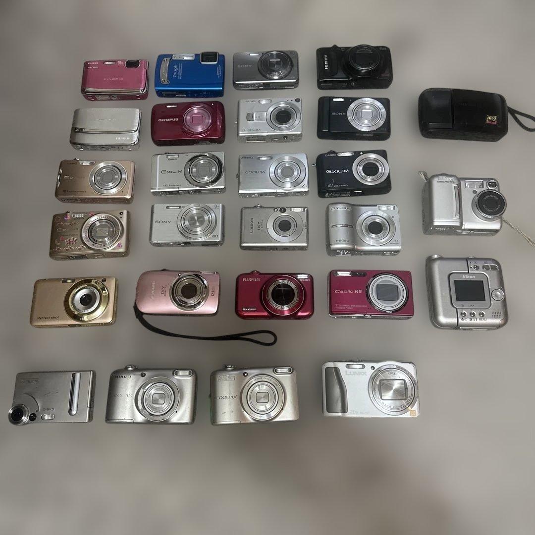 コンパクトデジタルカメラ 27台まとめ売り24時間セール!!!