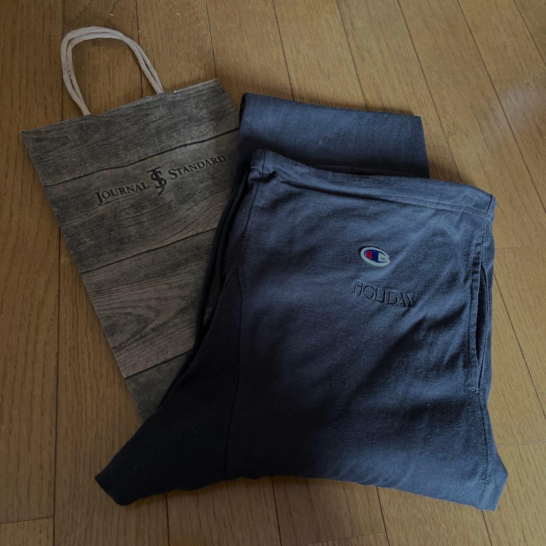 新作 チャンピオン×ジャーナルスタンダード by HOLIDAY フレアパンツ