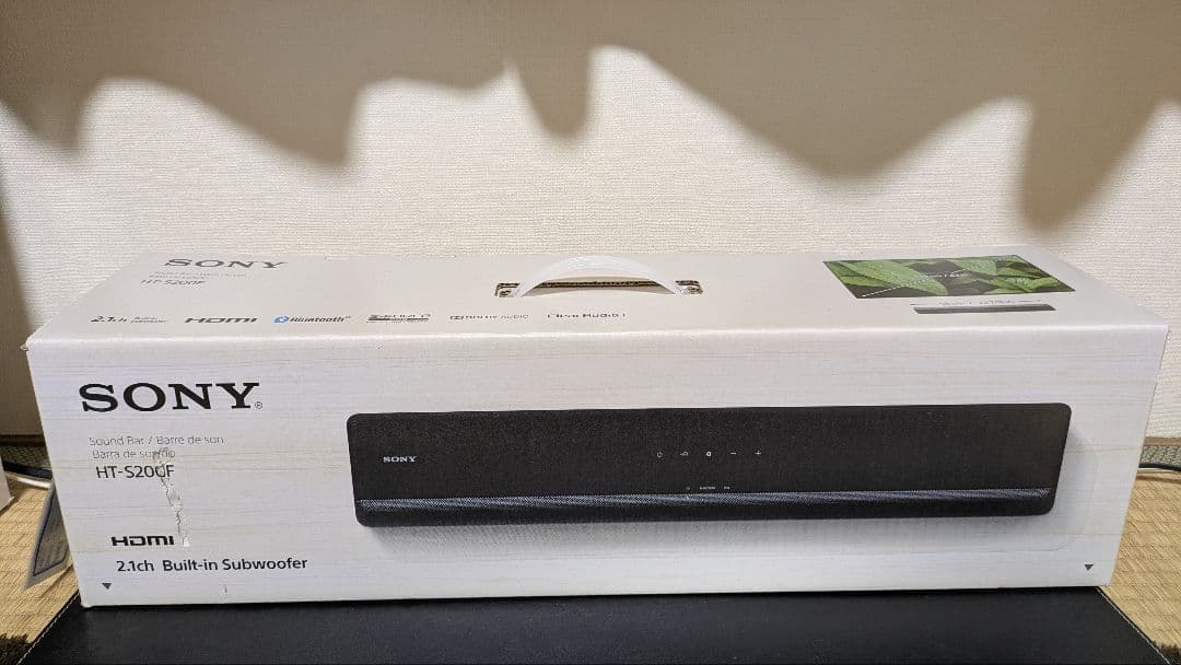 【21年製 元箱発送】SONY HT-S200F スピーカー