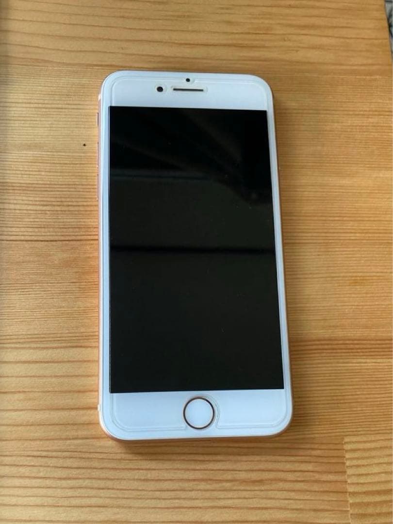 Iphone 8, バッテリー80%, ローズゴールドカラ