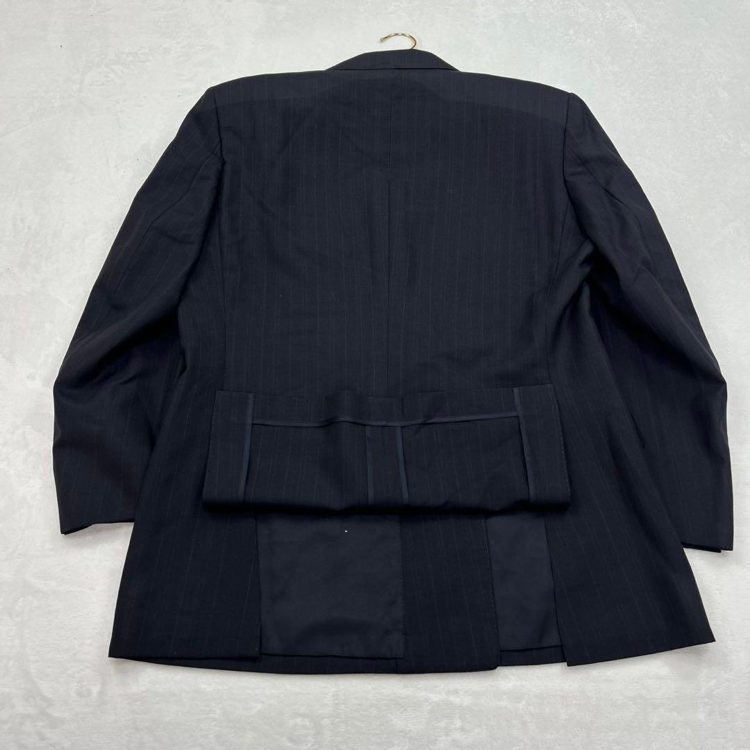 E707 AB6 XL バーバリー ダブル ストライプ スーツ 上下 メンズ