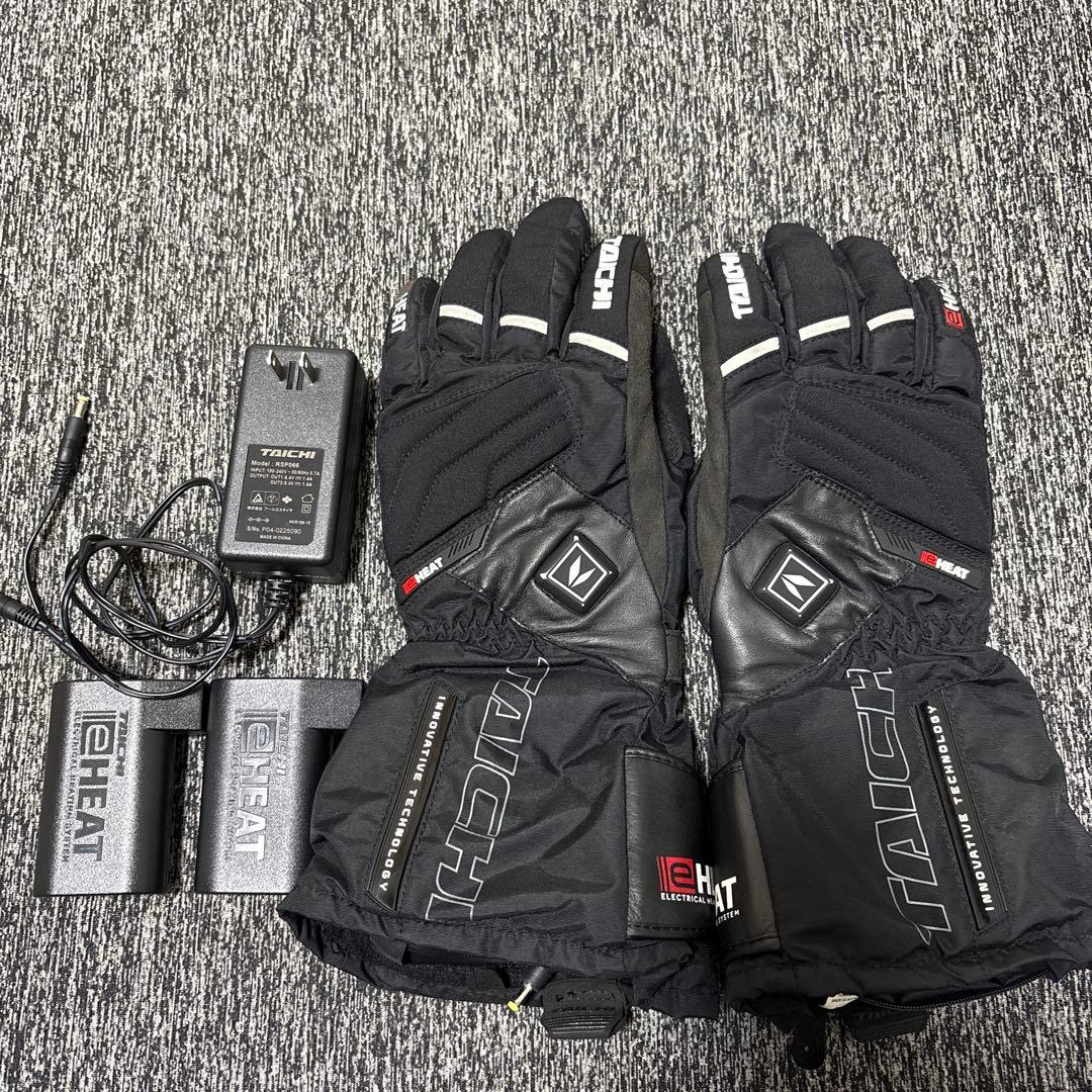 TAICHI eHEAT 加熱グローブ ブラック　Mサイズ