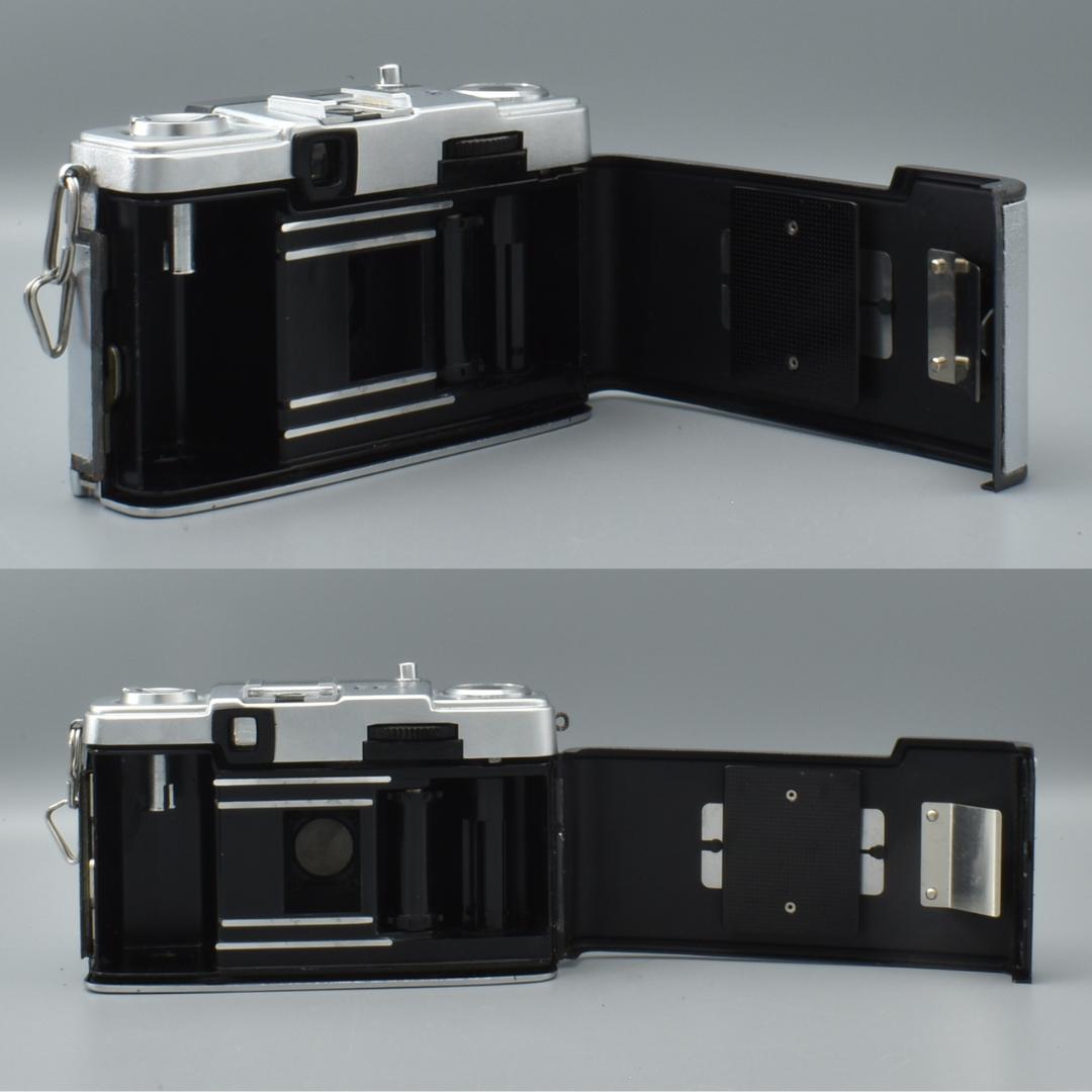 整備済 OLYMPUS EE-2 シルバー 外装リメイク 動作OK 赤ベロOK