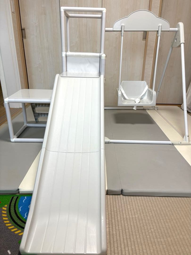 《運動と知育のマイファースト》 ロングスロープ キッズパーク ジャングルジム