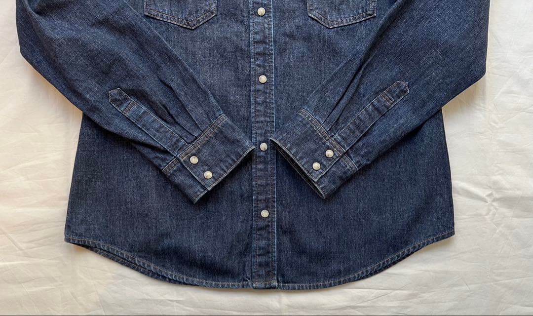 【2度着用】allureville アルアバイル デニム シャツ M ダンガリー