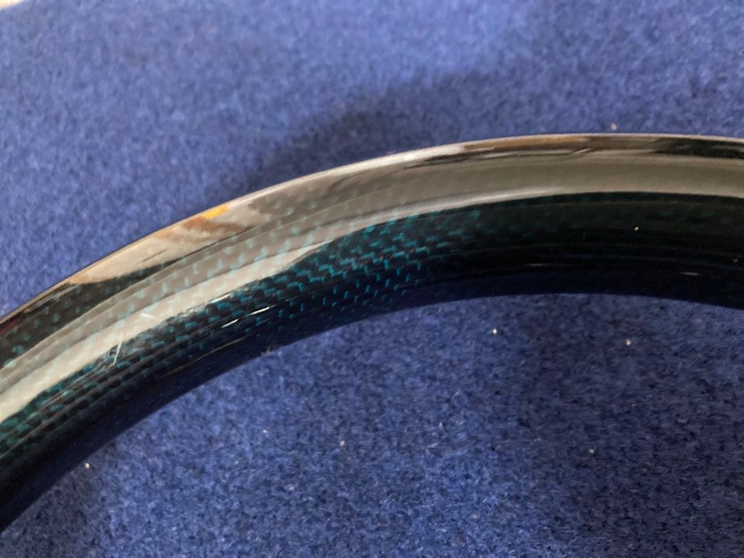 ダークブルー 3本スポーク ステアリング