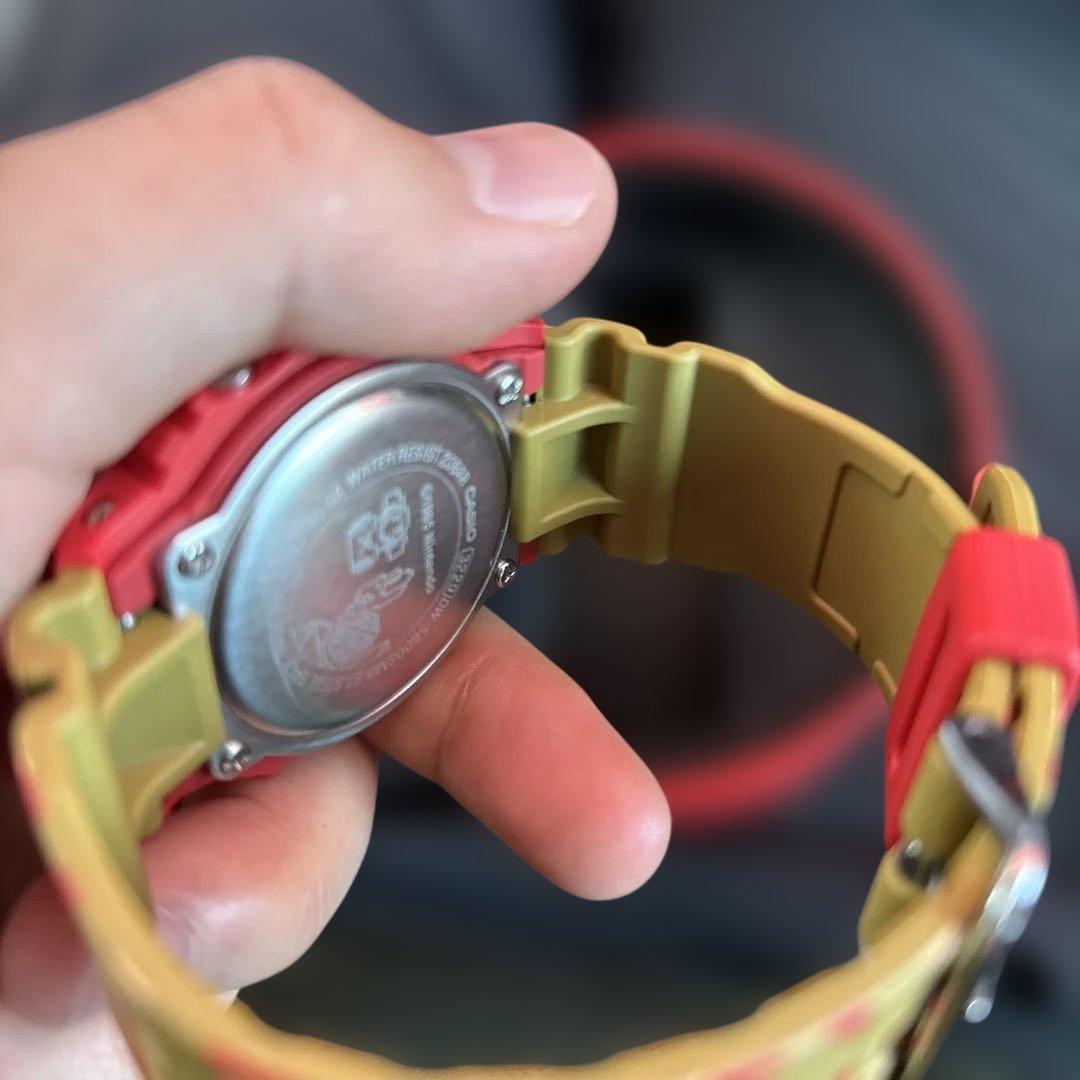 最安値‼️マリオコラボG-SHOCK腕時計