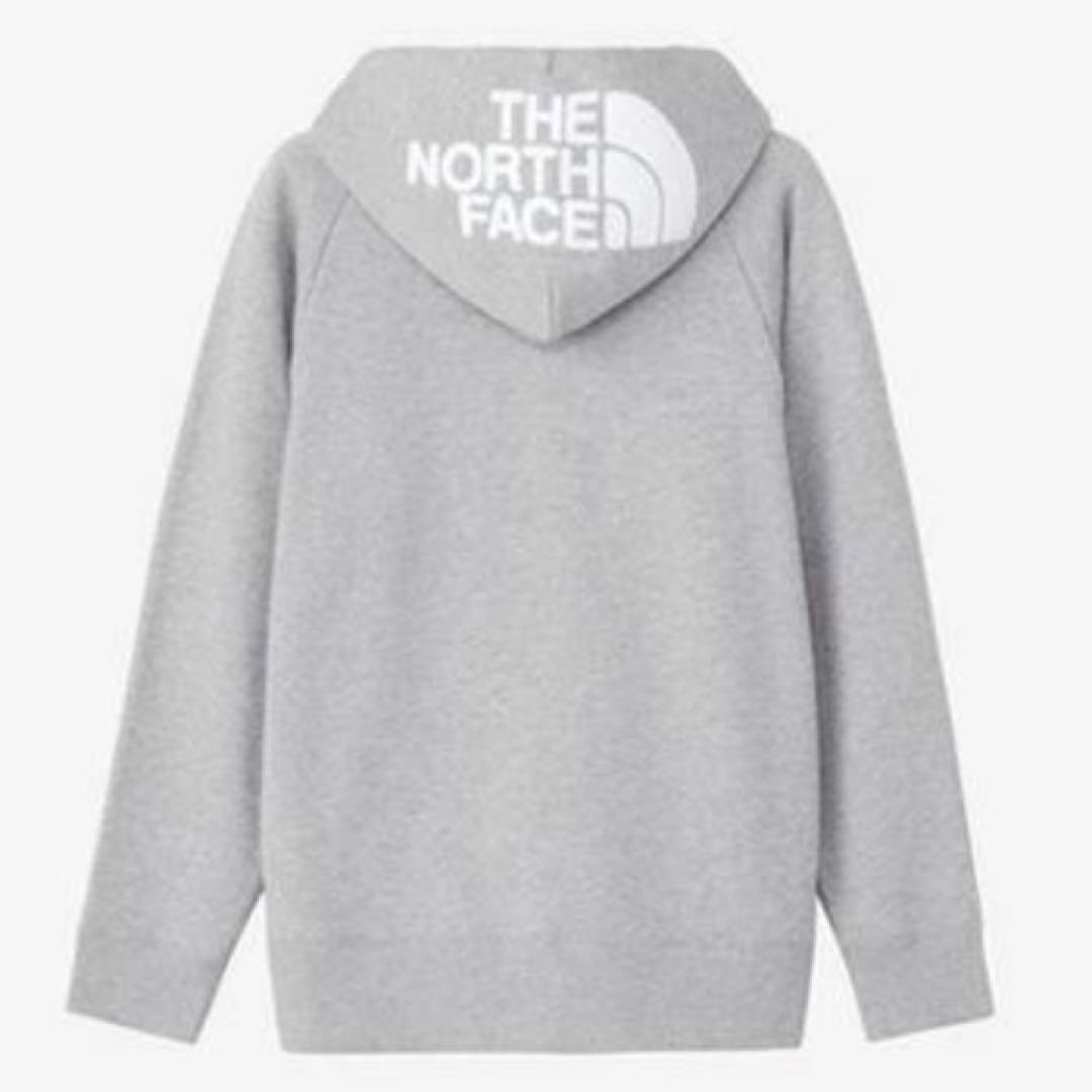 ノースフェイス　ミックスグレー3 リアビューフルジップフーディNTW12442