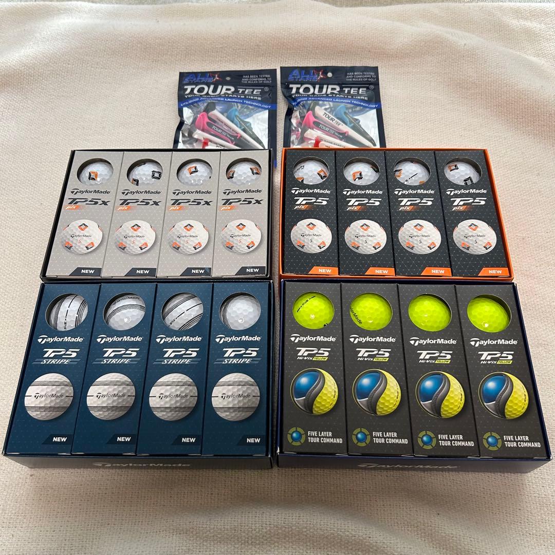 さ*も様 TaylorMade TP5/TP5x 4ダースゴルフボールセット