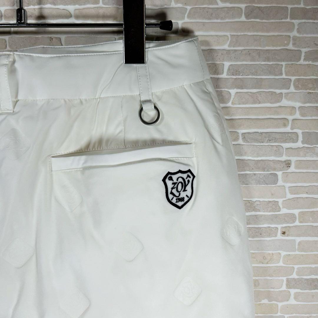 【ZOY】防寒・防風・撥水・ストレッチ 中綿スカート M 白