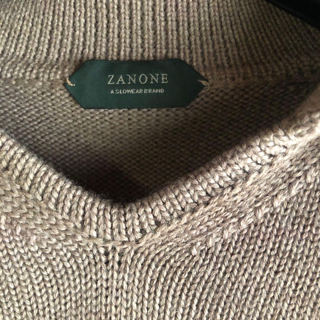 yumekaikisen　ZANONE 5Gウール スキッパー ニット