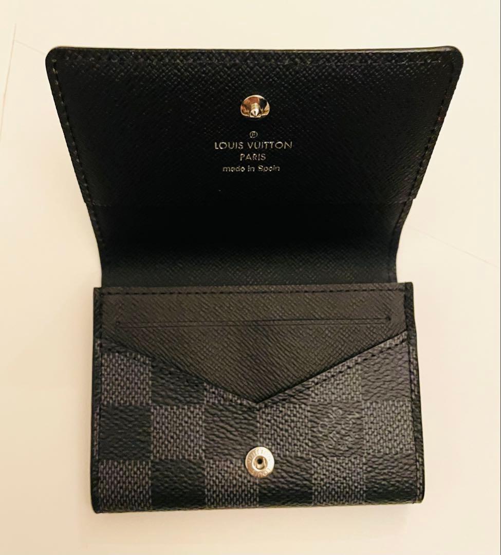 LOUIS VUITTON ダミエ ブラック 名刺入れ カードケース