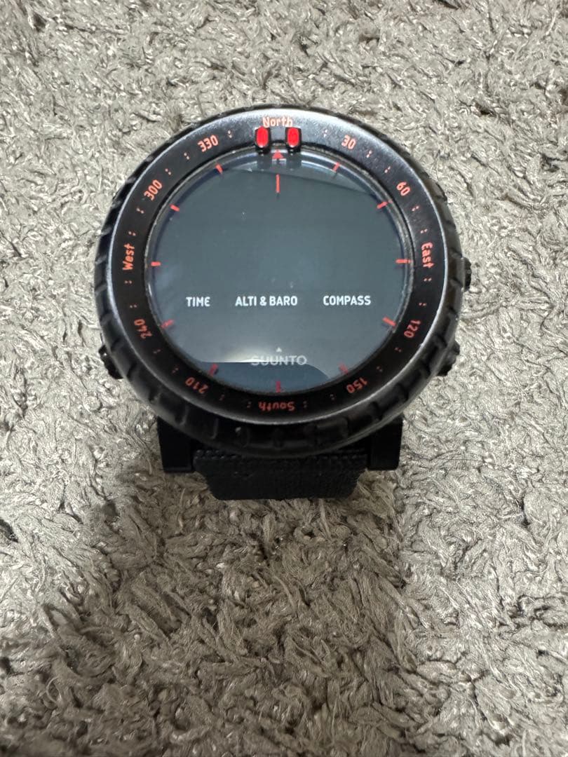 時計 SUUNTO CORE BLACK RED
