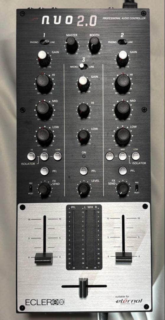Ecler NUO2.0｜キレの良いEQ・アナログ太さ｜動作確認済み
