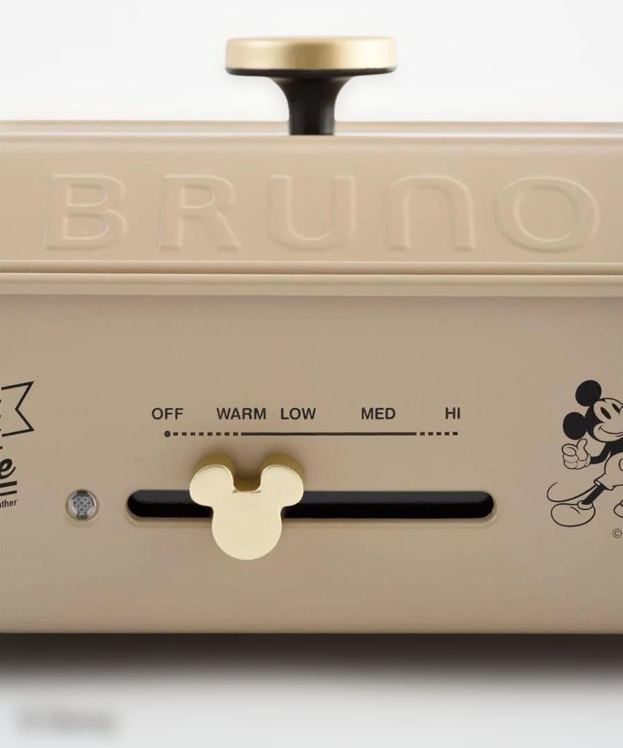 BRUNO ミッキーマウス コンパクトホットプレート　新品・未使用