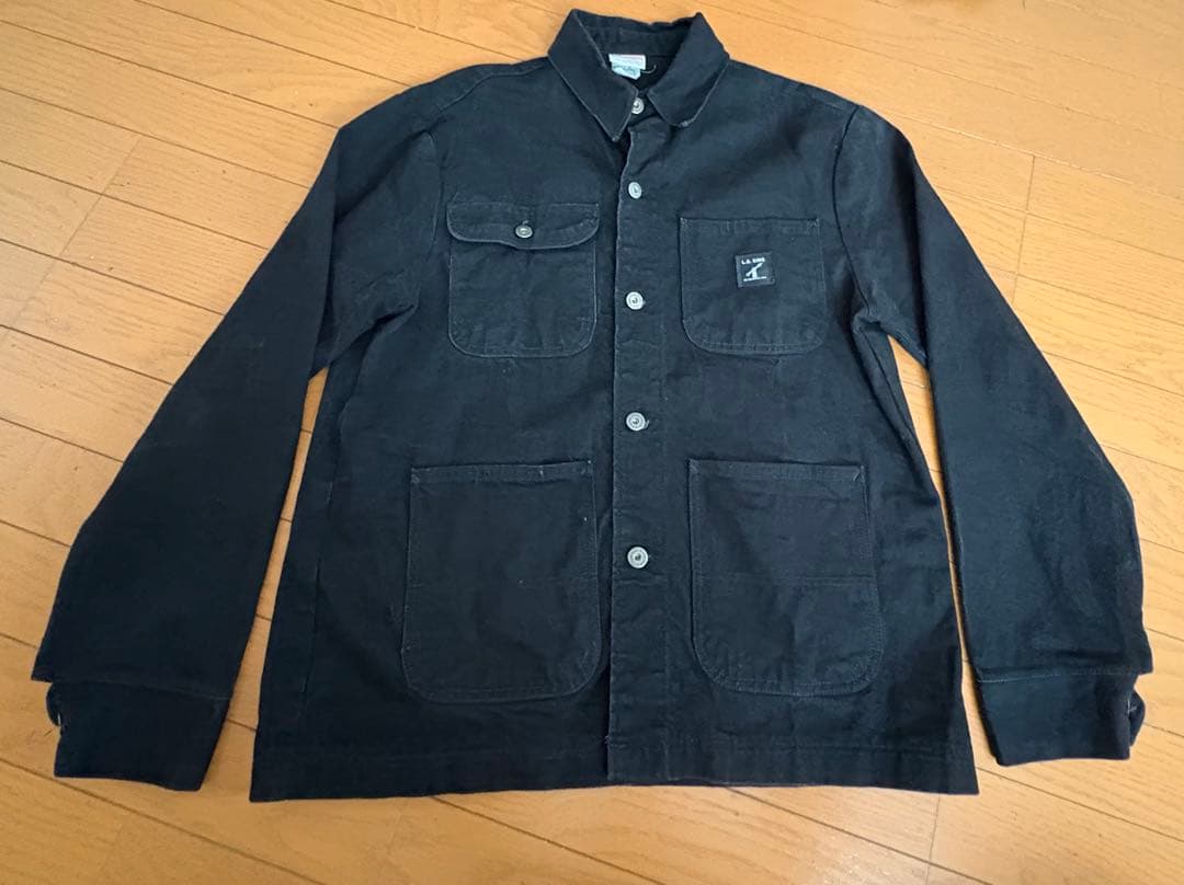 POINTER L.C.キング カバーオール ブラック　USA製　Mサイズ