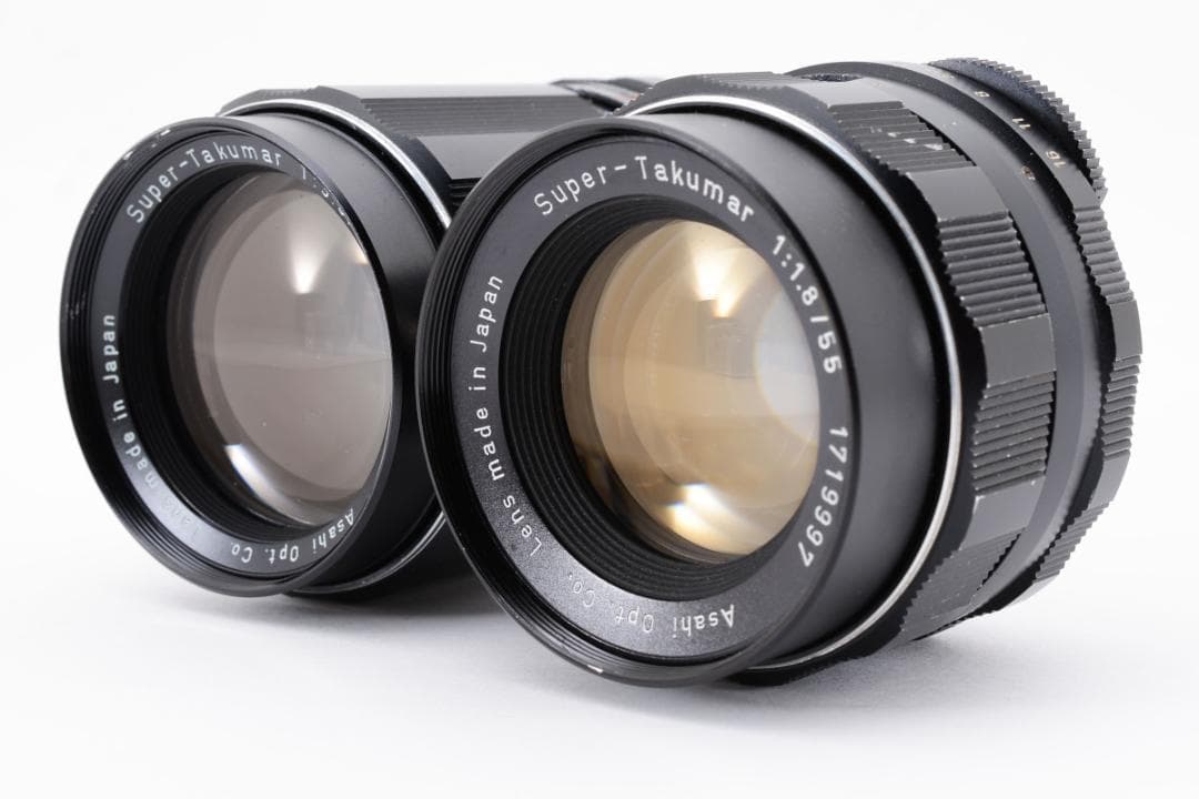 フィルムカメラ PENTAX SP Super Takumar 55mm 135mm SO118