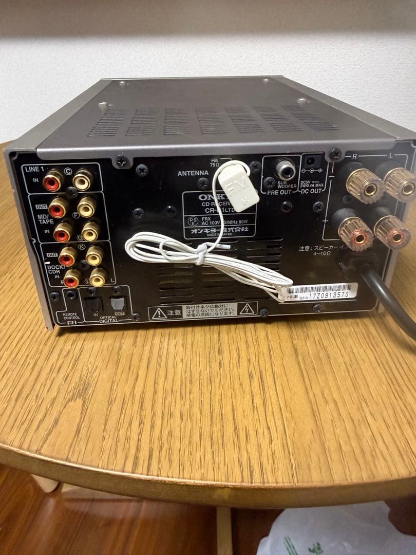 ONKYO CR-D1LTD CDチューナーアンプ 動作品