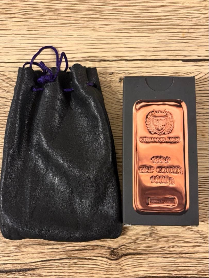 純銅 インゴット ゲルマニアミント