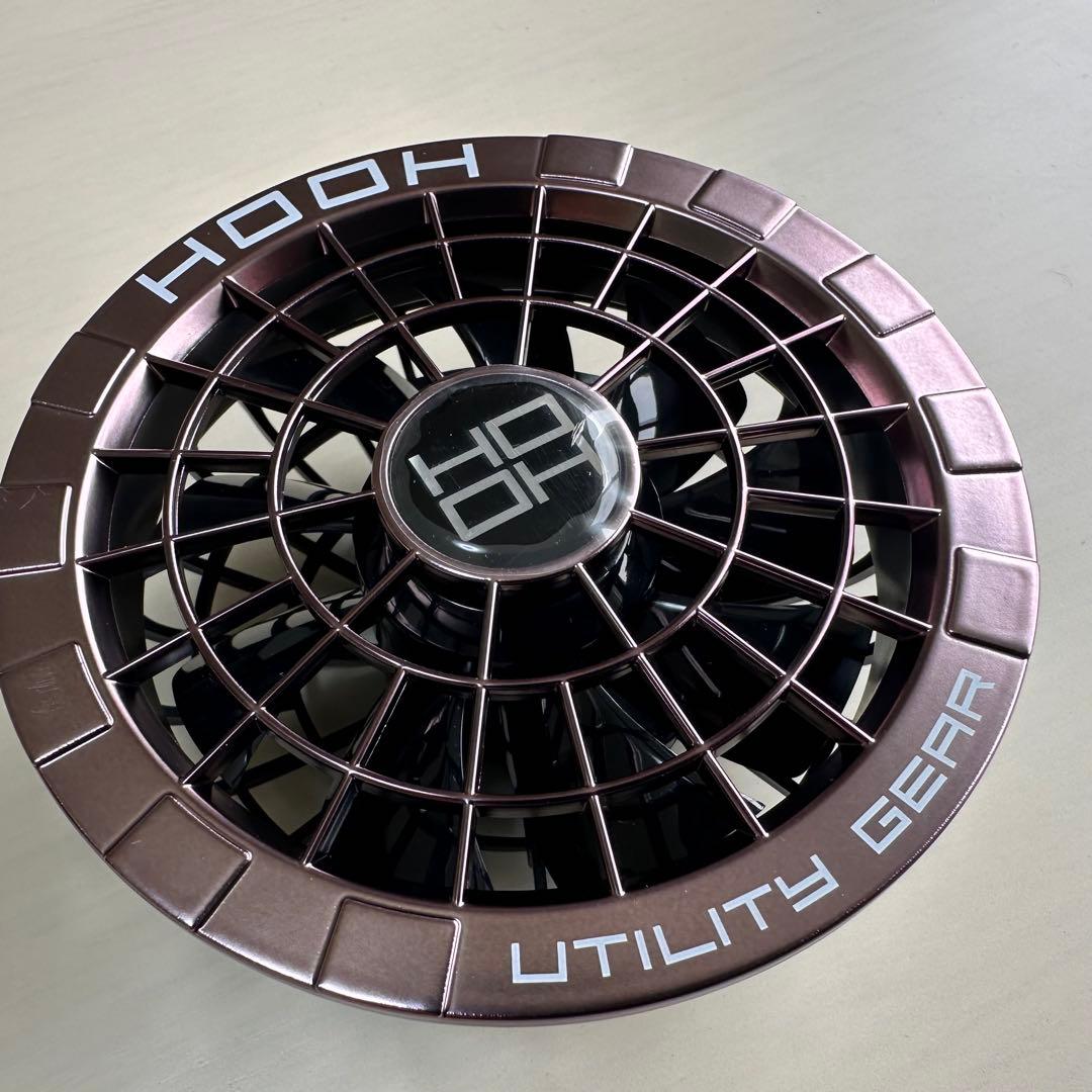 平日即日発送HOOH 空調服ファンバッテリーセット カラーパールブラウン