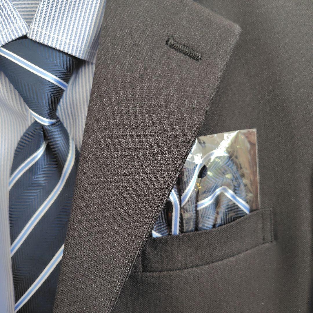 【新品】オリバーハウス スーツ　男の子 150サイズ 黒　卒業式