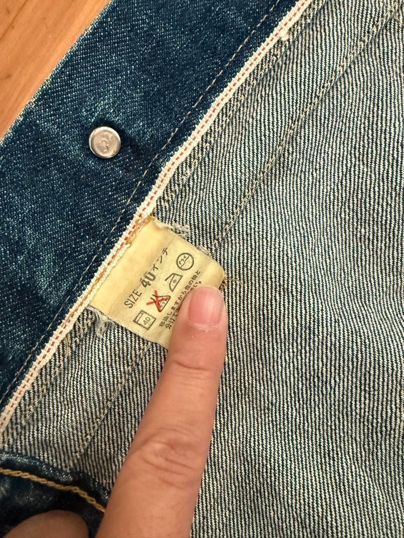 90s Levi’s 71507XX日本製2ndモデル size40 リーバイス