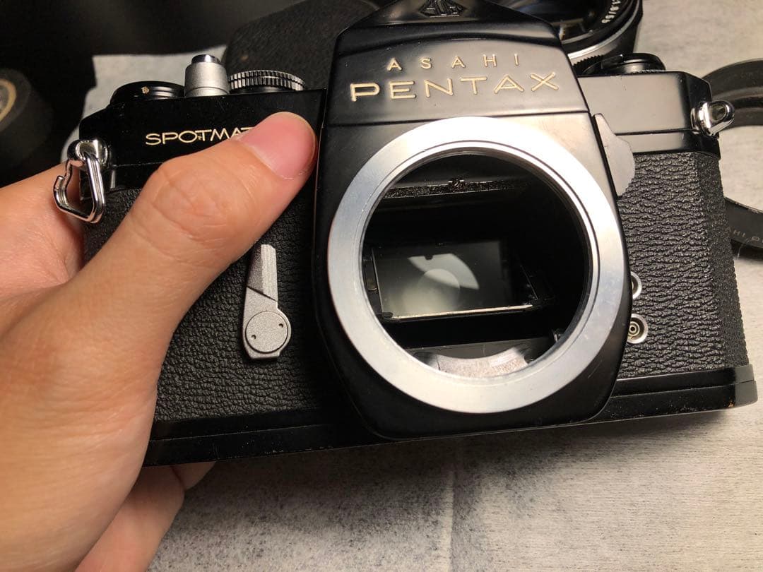 整備済 PENTAX SP レンズ55 1.8 付き フィルムカメラ 実用品