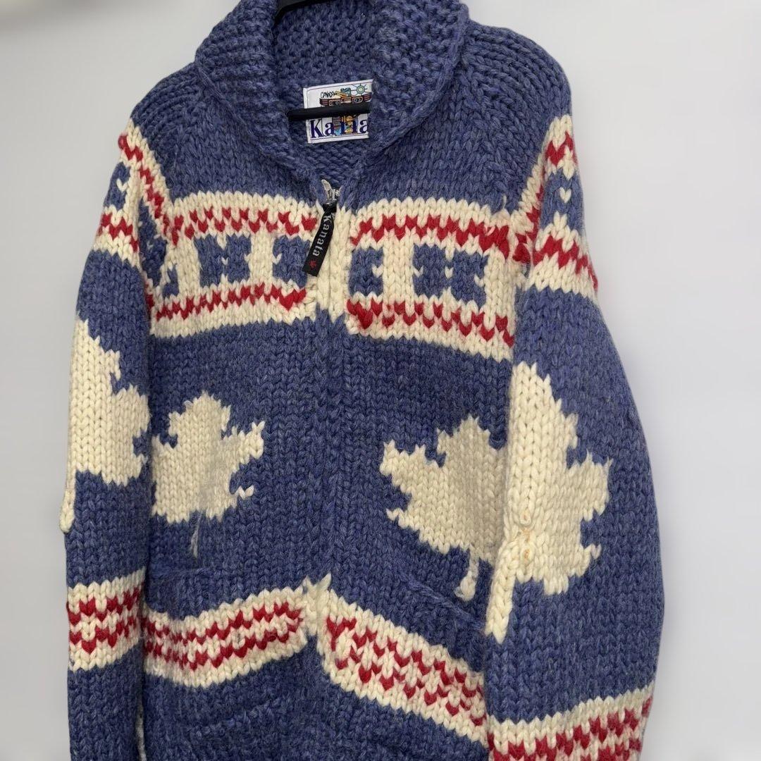 KANATA カウチンニット TALONジップ ダブルジップ