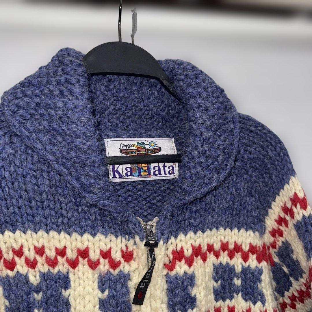 KANATA カウチンニット TALONジップ ダブルジップ