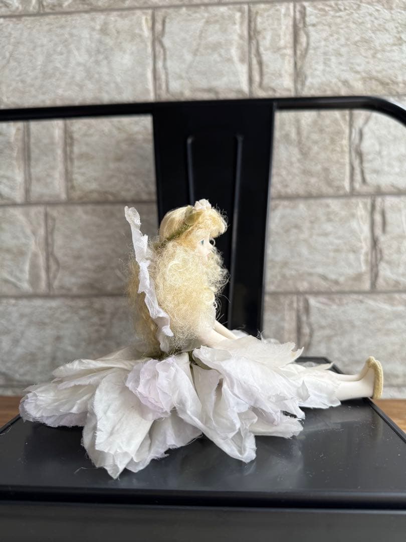 【レア 若月まり子さん創作】お花の妖精人形♪エルフィンフローリービスクドール