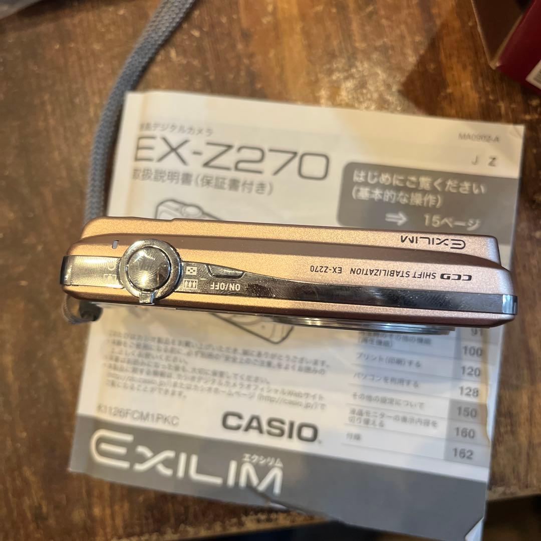 CASIO EXILIM EX-Z270 デジカメ 完動品 美品