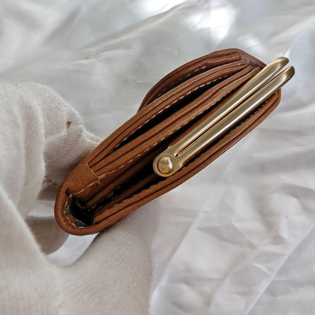 美品　『Dakota』ダコタ　コッチャ　ガマ口長財布