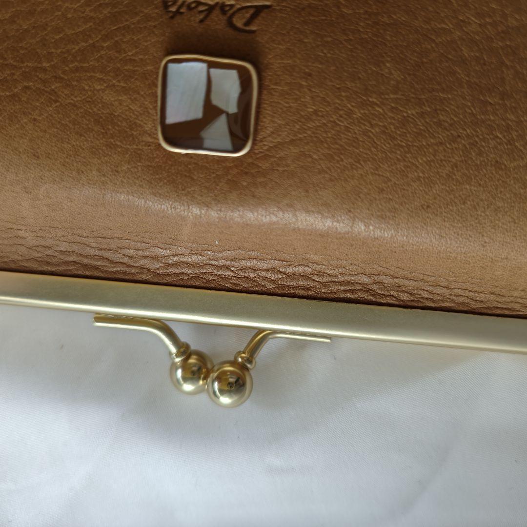 美品　『Dakota』ダコタ　コッチャ　ガマ口長財布