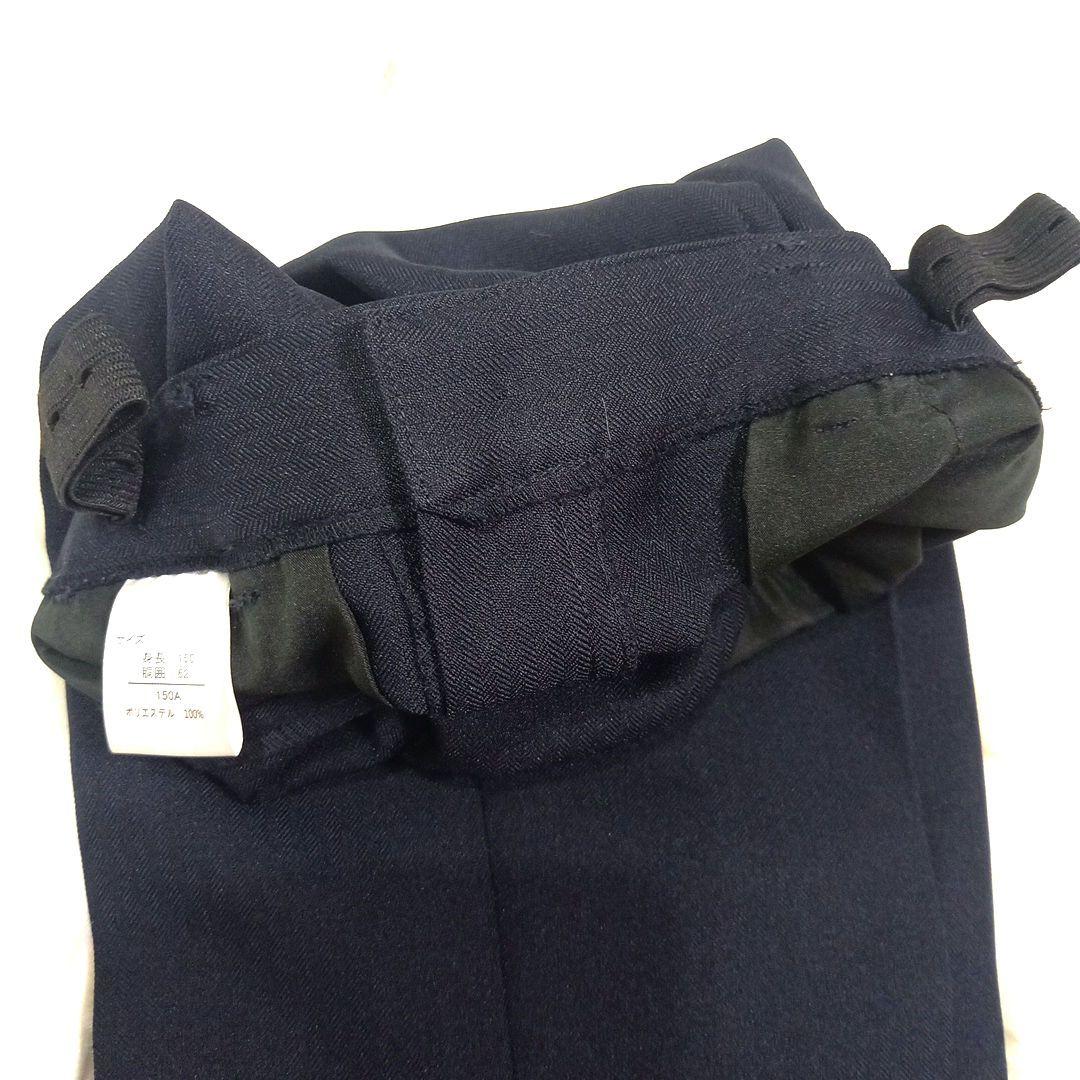 御依頼極美品ワンダーファクトリースーツ6点セット　ベスト銀ボタン濃紺150