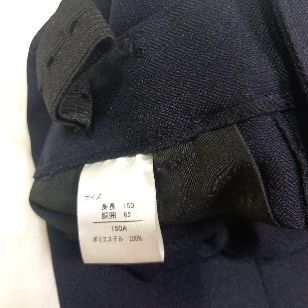 御依頼極美品ワンダーファクトリースーツ6点セット　ベスト銀ボタン濃紺150