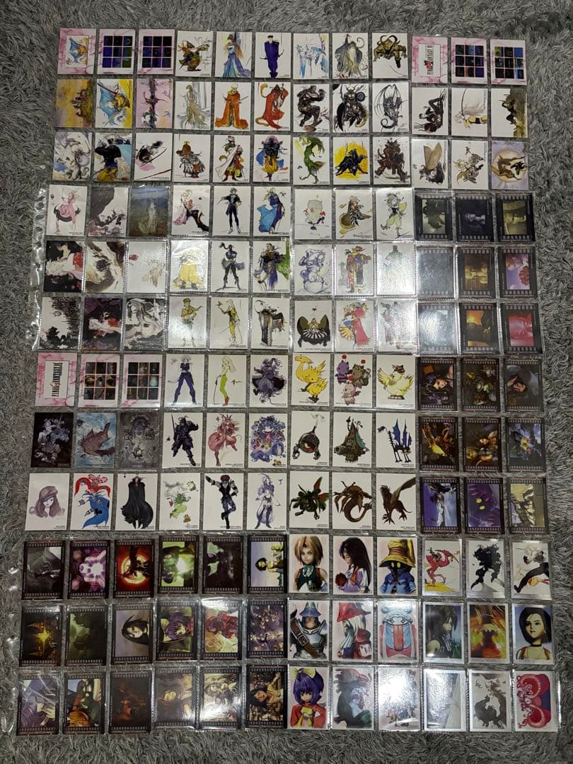 ファイナルファンタジーアートミュージアム3rdエディション初版フルコンプ144枚