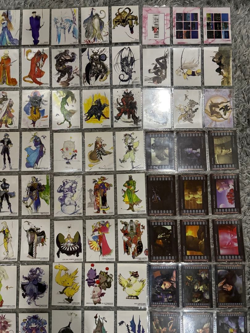 ファイナルファンタジーアートミュージアム3rdエディション初版フルコンプ144枚