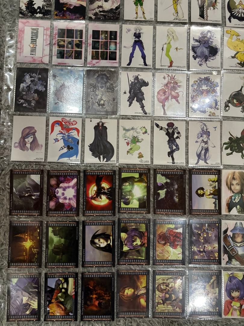 ファイナルファンタジーアートミュージアム3rdエディション初版フルコンプ144枚