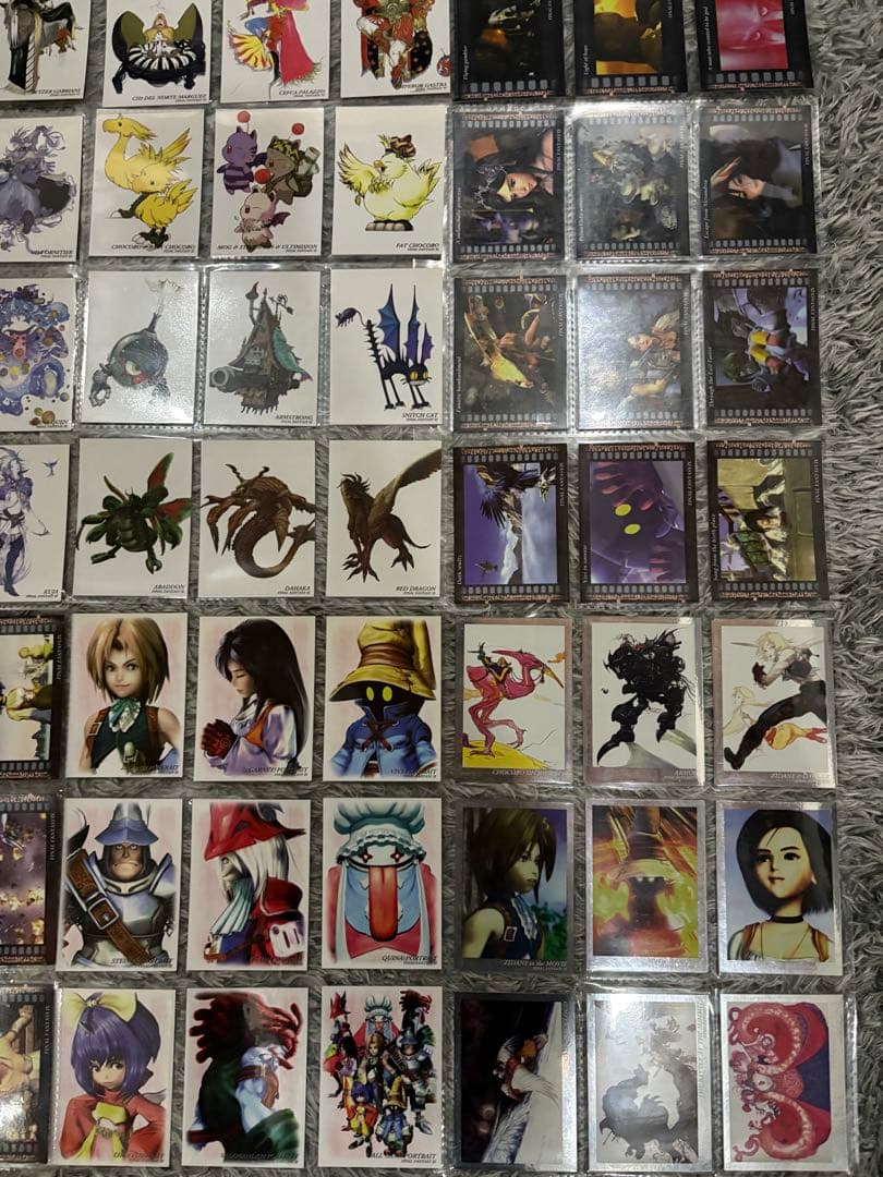 ファイナルファンタジーアートミュージアム3rdエディション初版フルコンプ144枚