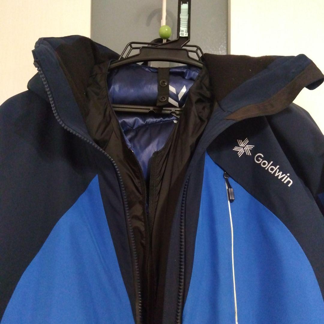 Goldwin GORE-TEX スキーウェア L青/ネイビー