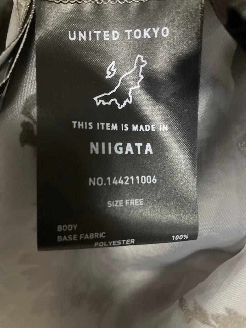 UNITED TOKYO ユナイテッドトウキョウ シャツワンピース レディース