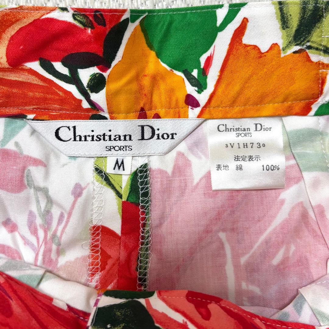 新品 90s VINTAGE DIOR floral printed pants