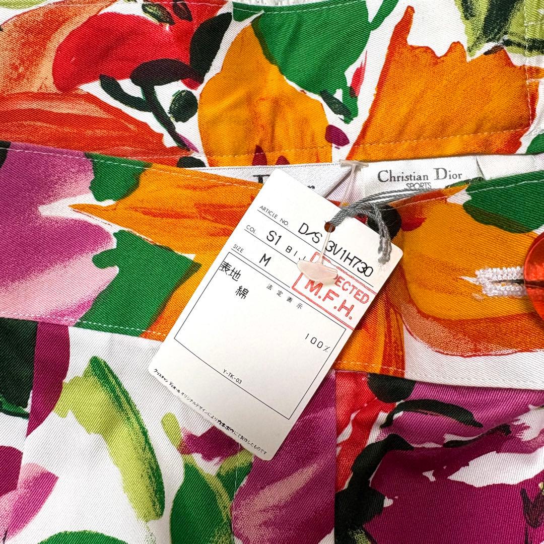 新品 90s VINTAGE DIOR floral printed pants