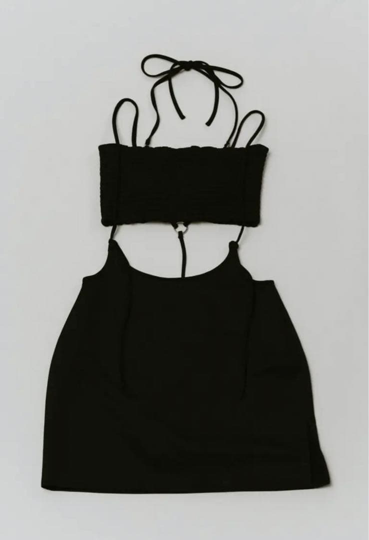 Knuth Marf サスペンダー スイムウェア (ブラック) / 25SS