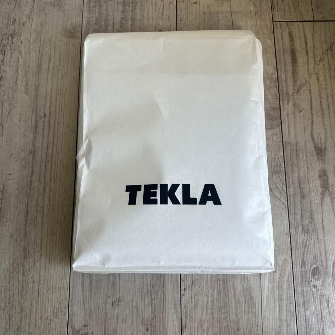 TEKLA フラットシーツ ダブルサイズ ホワイト