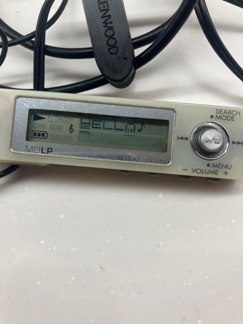 KENWOOD ポータブルMDプレーヤー DMC-Q33