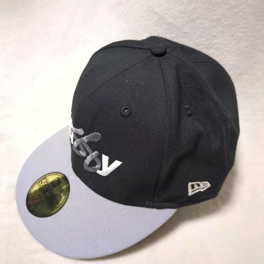 良品 STUSSY NEWERA 59FIFTY コラボ CAP クラウン 刺繍