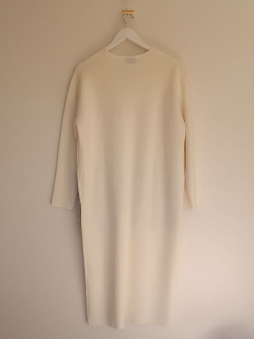 新品 2025 UNITED ARROWS ポケットワンピース　オフホワイト